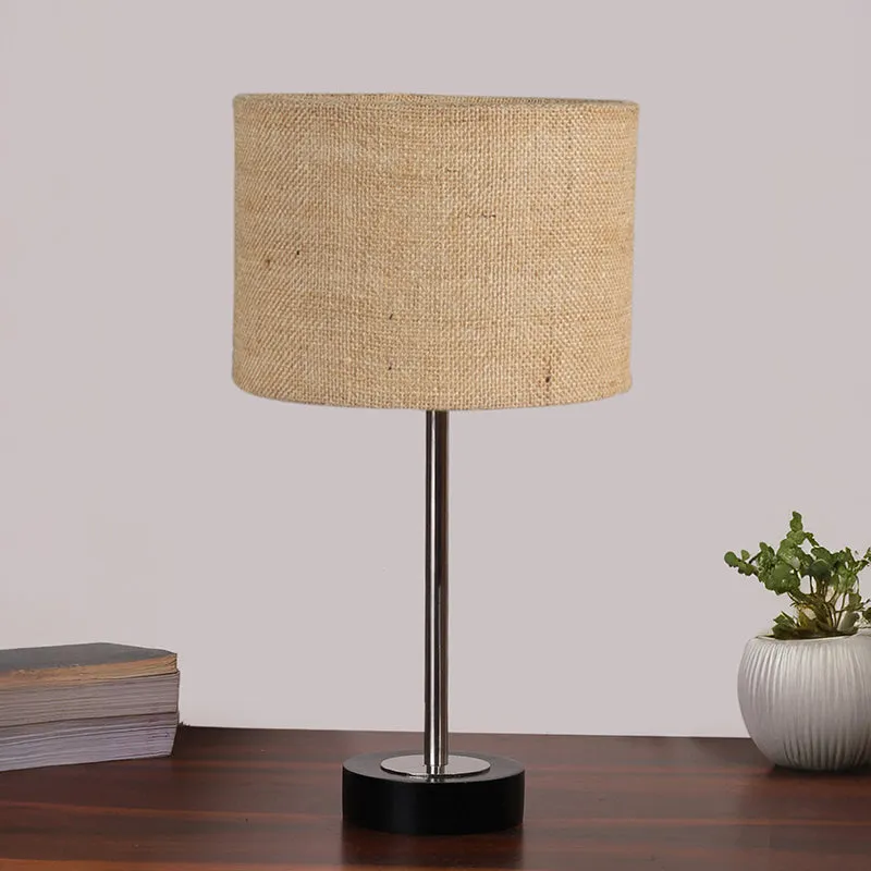 Sienna I Rodin Wooden Table Lamp - Beige,Silver,Black media 3