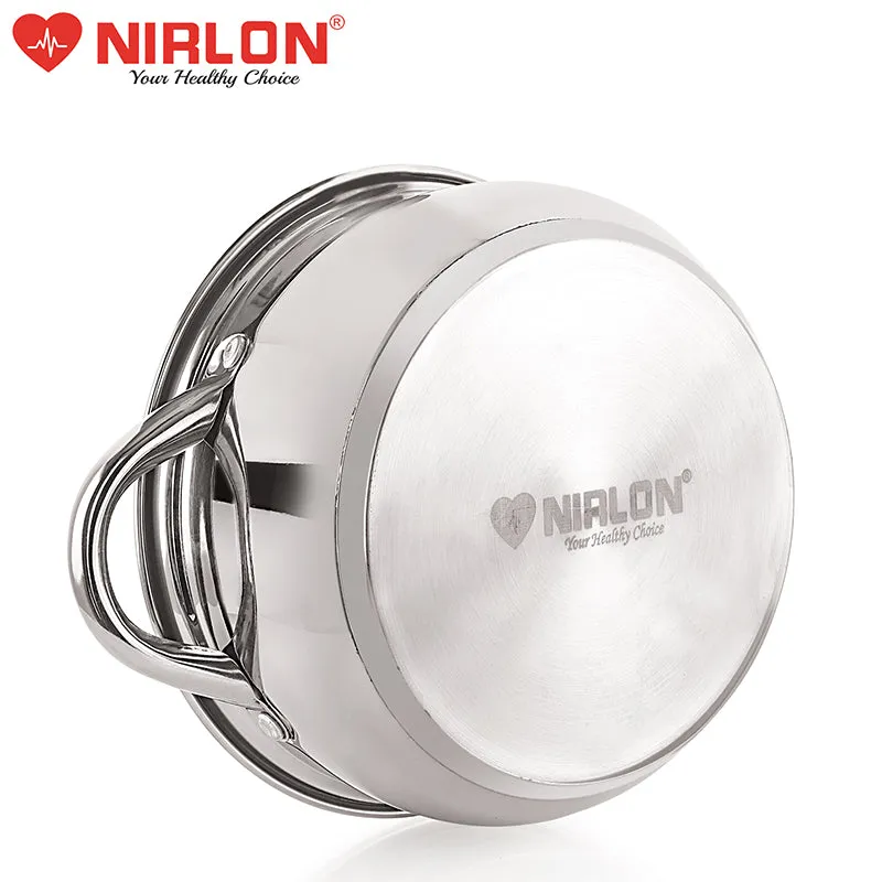 Nirlon Handi With Lid - 2900 mL/7 Inches media 4
