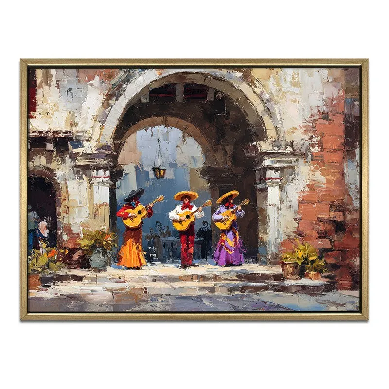 Archway Serenade Canvas Wall Painting With Frame media 3