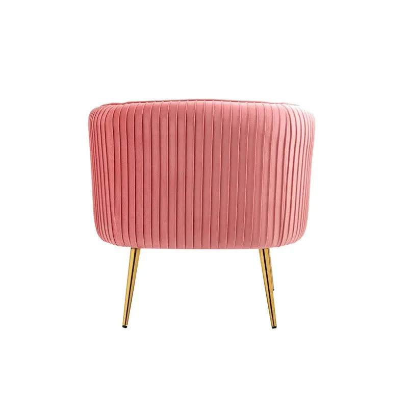 Leiser Accent Chair - Pink media 5