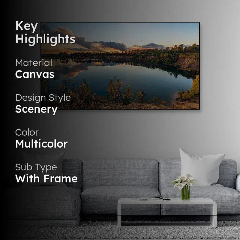 Harmonia Scape Canvas Wall Painting media 2
