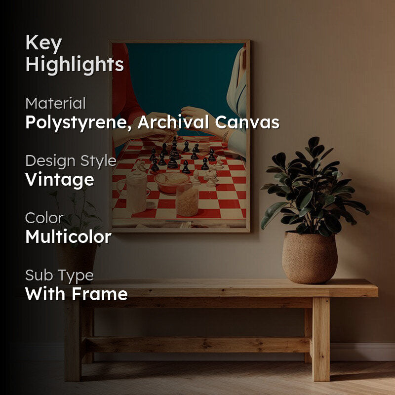 Move Archival Canvas Wall Art - Natural Brown Frame media 2