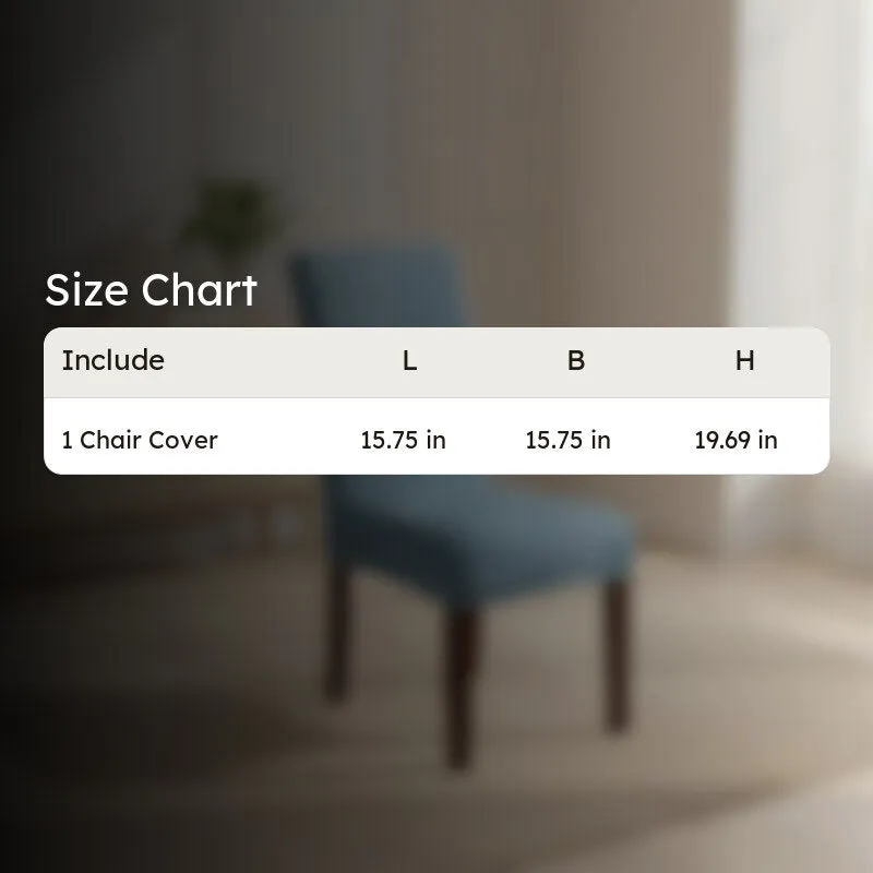 Rivexa Soft Chair Cover - Blue media 6