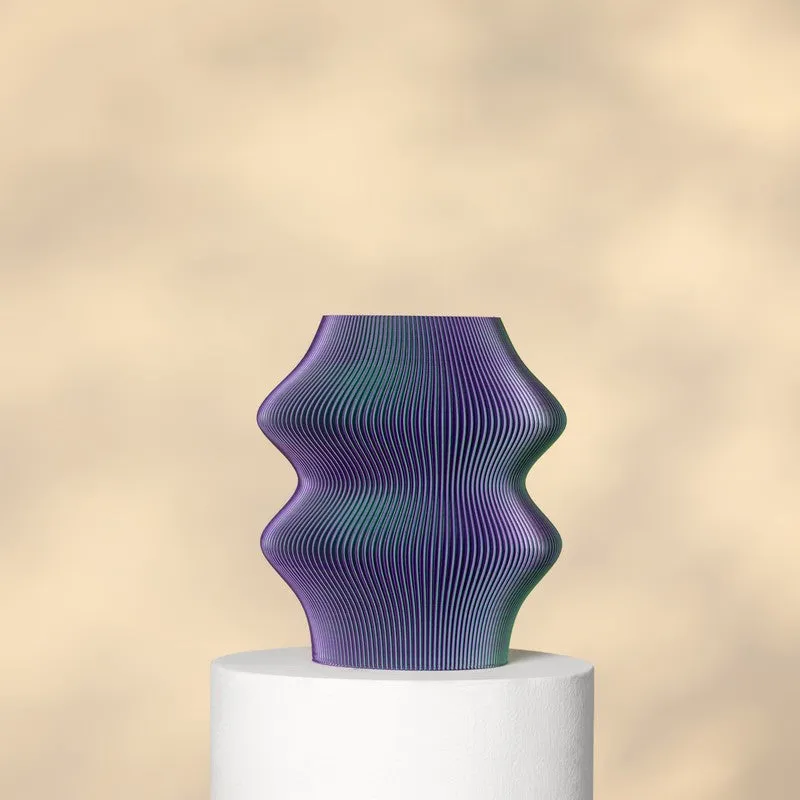 Fig Living Phantom Vase GP (3d Printed) - Two Piece Set media 3