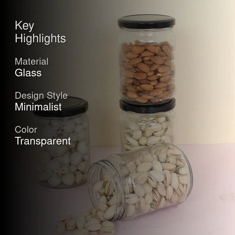 Briallyn Airtight Storage Jar (500 mL Each) - Set Of Four media 2