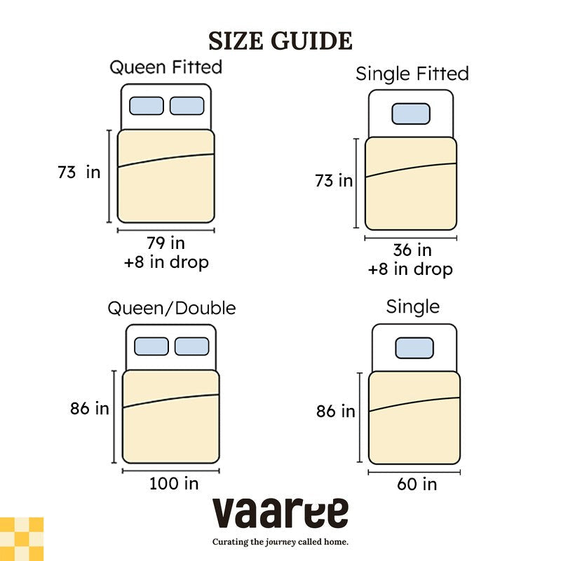 Quad Quest Geometric Bedsheet - 130 GSM media 8