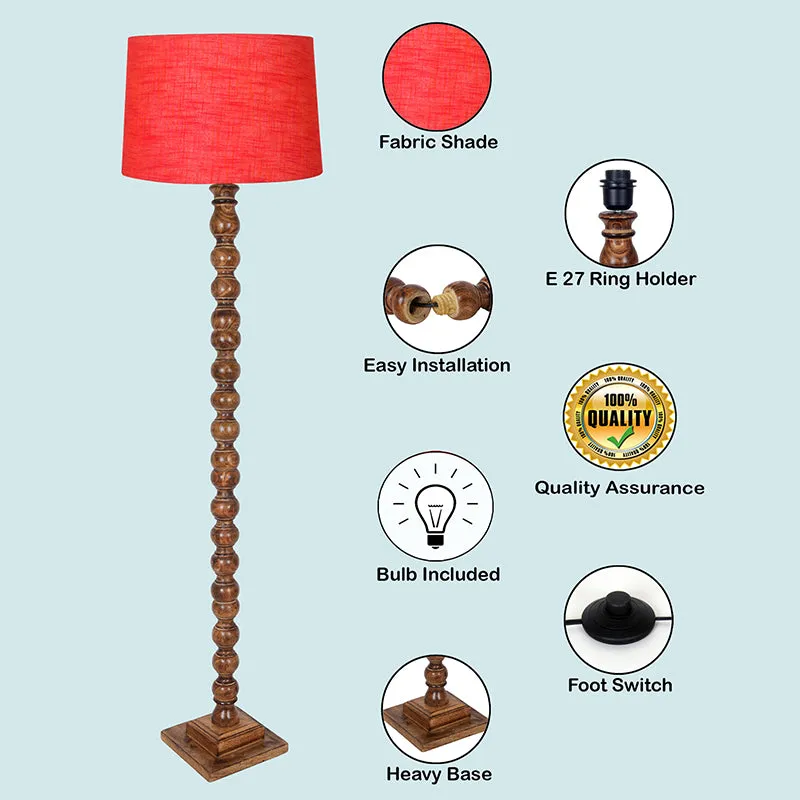 Elfin Noir Floor Lamp - Red media 4