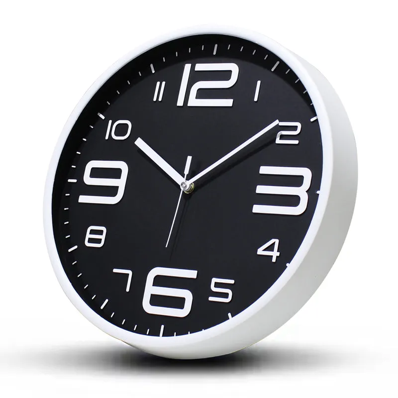 Cadence Analog Wall Clock - Black media 6