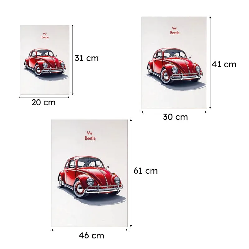 Retro Beetle Charm Wall Poster media 10