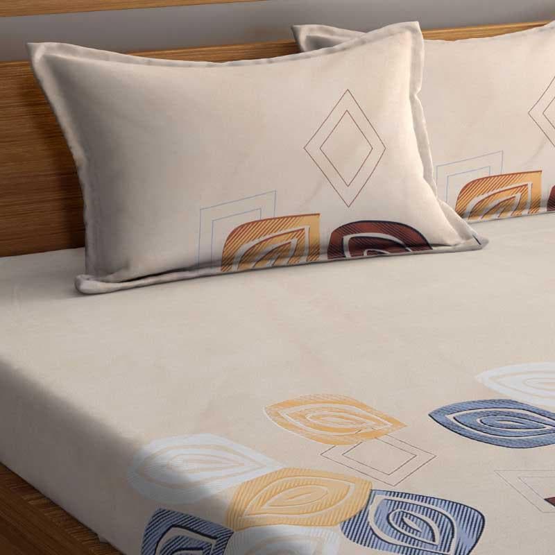 Posie Printed Microfiber Bedsheet  - 130 GSM media 4