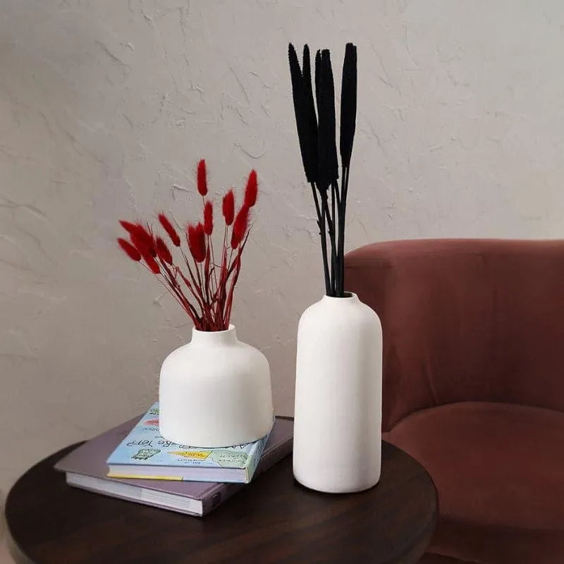 Abbot Vase (White) - Set Of Two media 1