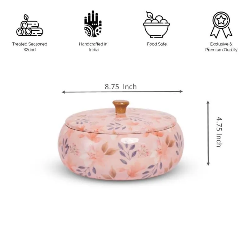 Flora Fine Wooden Roti Box media 4