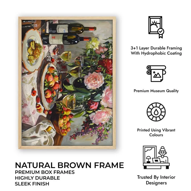 MartiniDining Archival Canvas Wall Art - Brown media 11