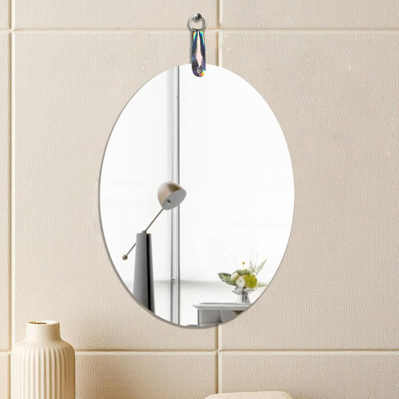 Sleek Reflect Frameless Wall Mirror media 3