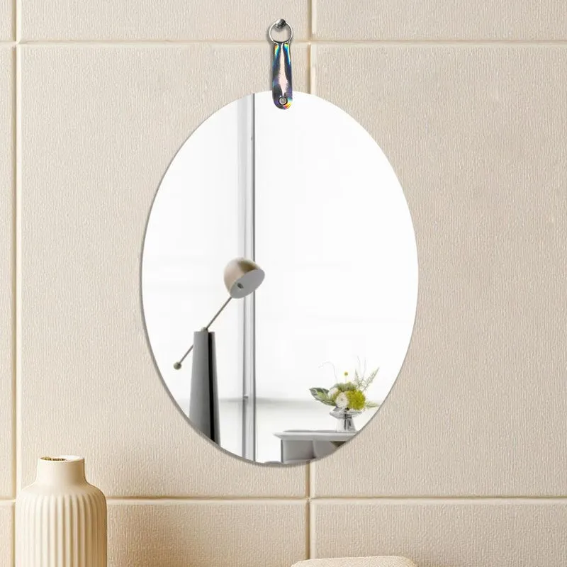 Sleek Reflect Frameless Wall Mirror media 3