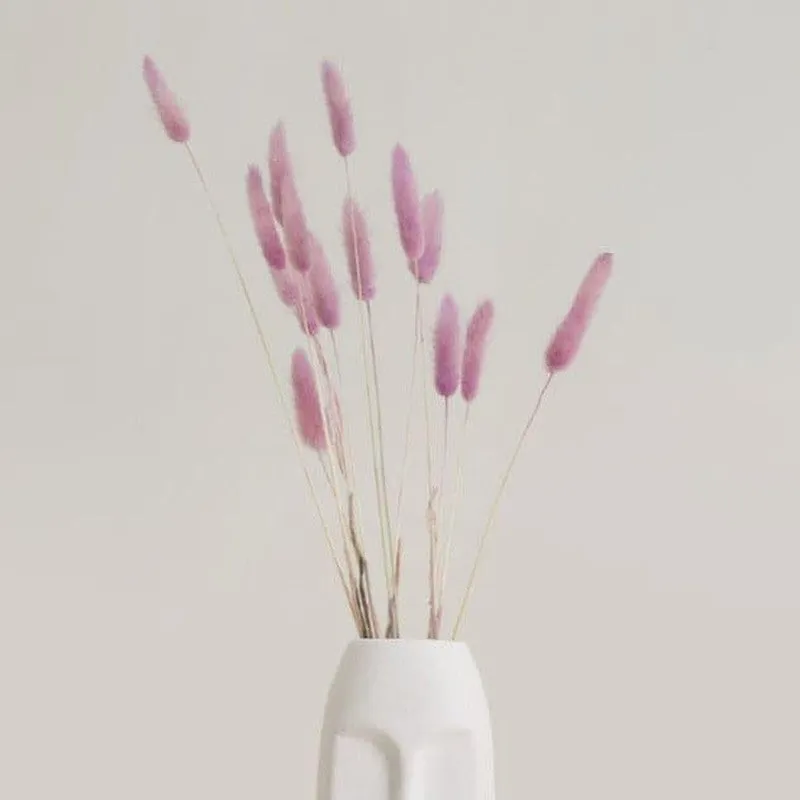 Bucky Dried Bunny Tail Stick (Purple) - Set Of Fifteen media 1