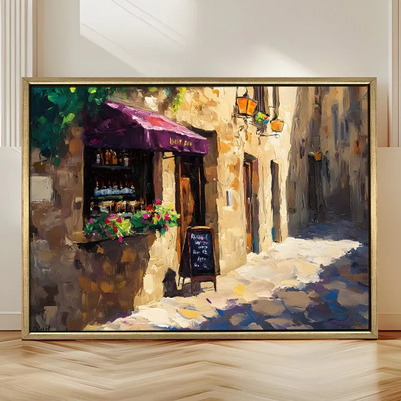 Tuscan Light Canvas Wall Painting With Frame media 4