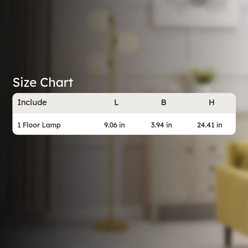 AuraBeam Premium Metal Floor Lamp media 8