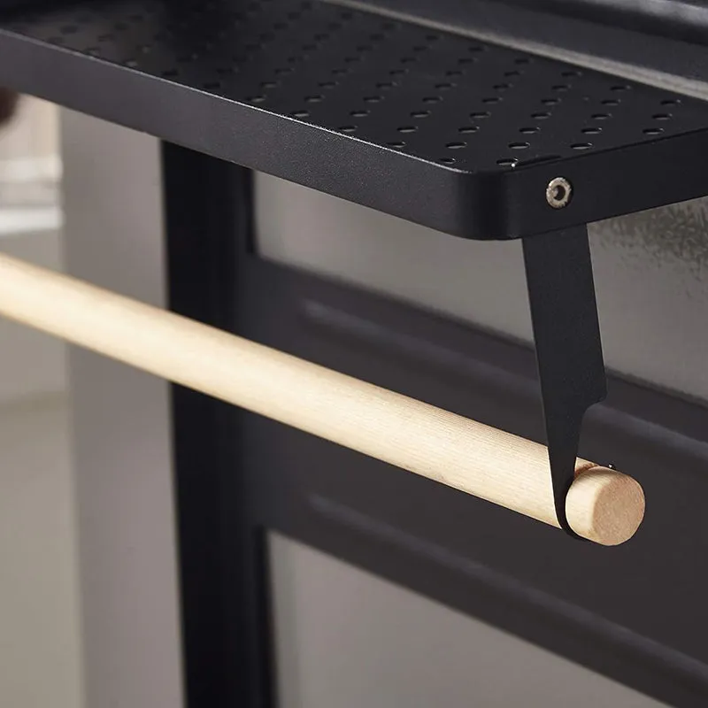 Qura Magnetic Kitchen Rack - Black media 8