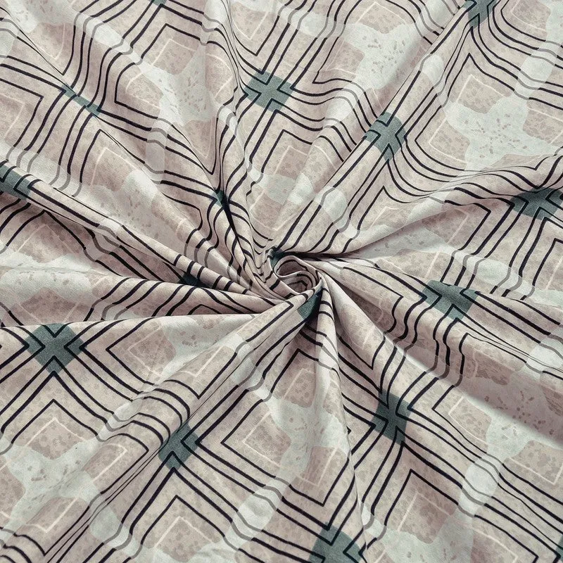 CheckWillow Bedsheet - 300 GSM media 6