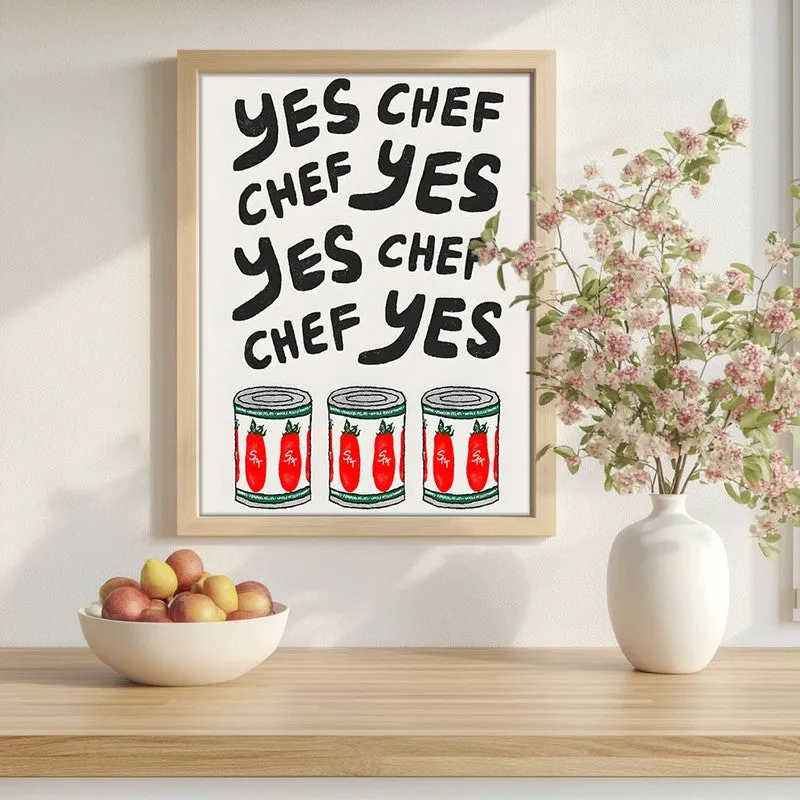 ChefAura Archival Canvas Wall Art - Brown media 1