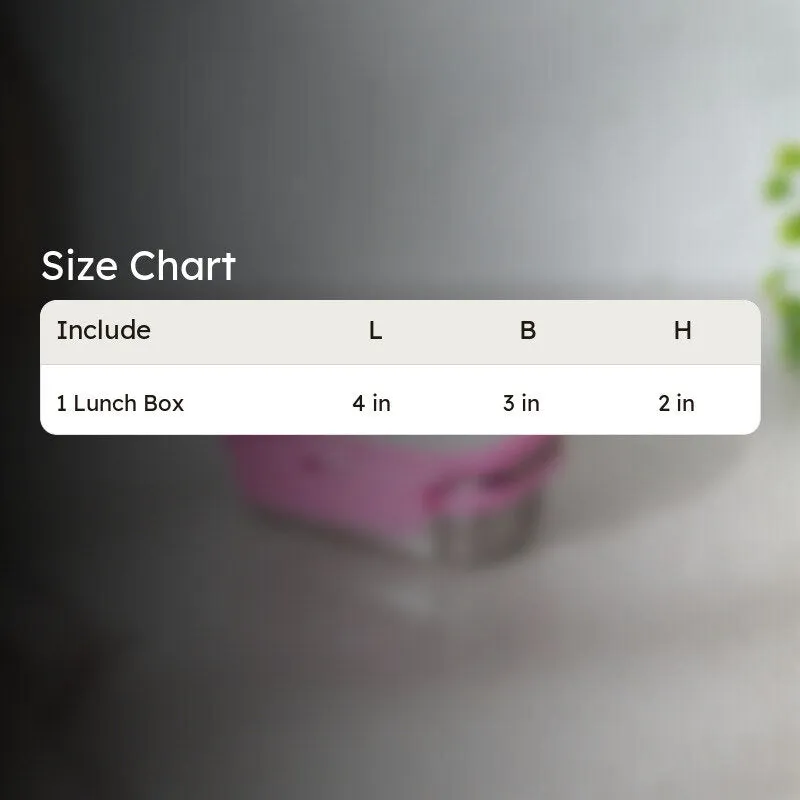 Yum Lock Insulated Lunch Box (Pink) - 150 mL media 7
