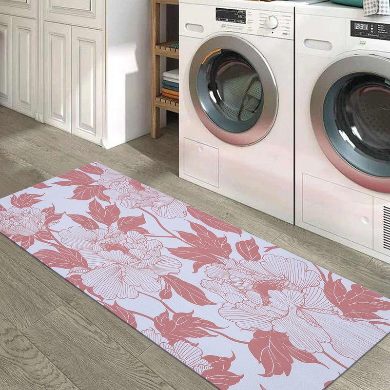 Snugelle Anti Skid Rubber Runner Rug - Peach