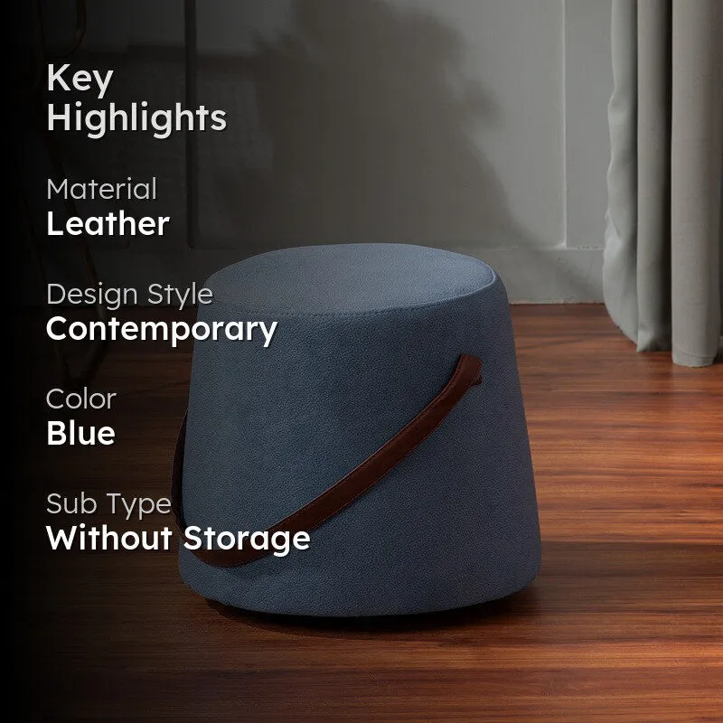 Warm Lounge Pouffe - Blue media 2