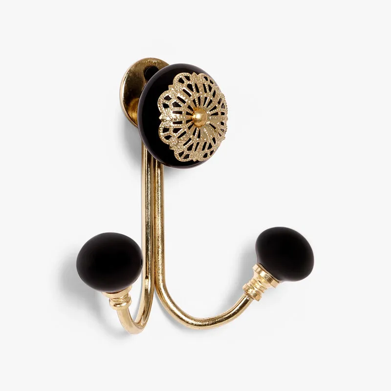 Minate Floral Filigree Wall Hook media 3