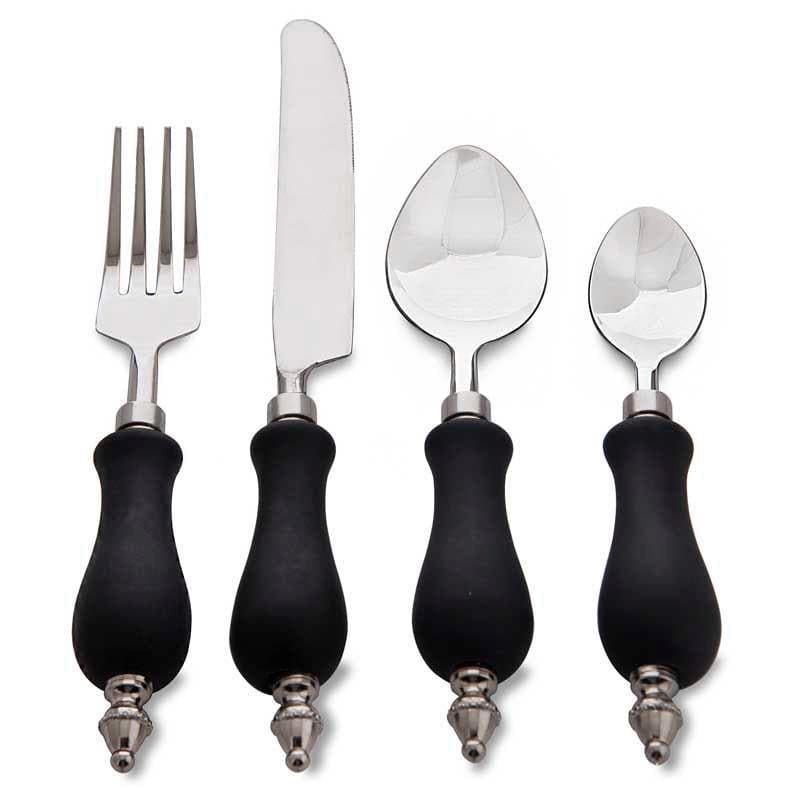 Coover Cutlery (Black) - Set Of Sixteen media 3