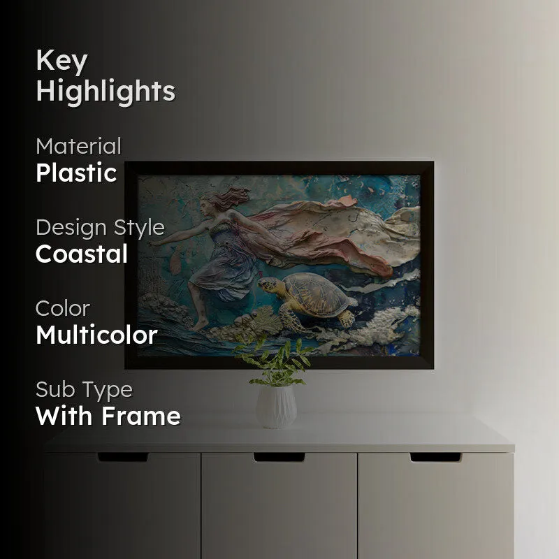 Quuen Of The Ocean Wall Painting media 2
