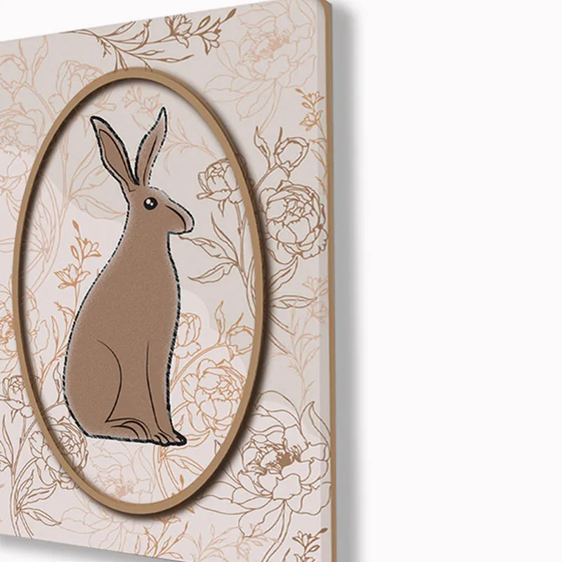 Bunny Vines Wall Art media 5