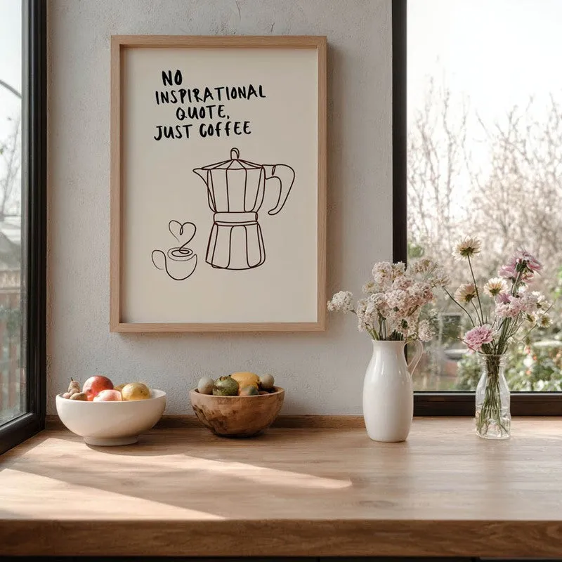 CoffeeInspo Archival Canvas Wall Art - Brown media 6