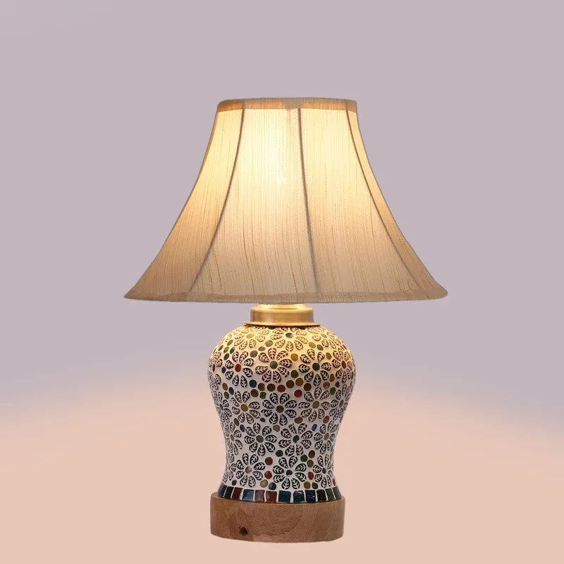Minexa Wooden Table Lamp - Multicolor media 6