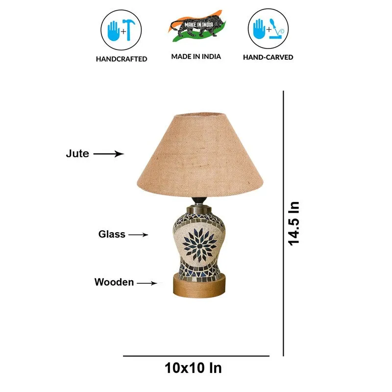 Seron Wooden Table Lamp - Multicolor media 8