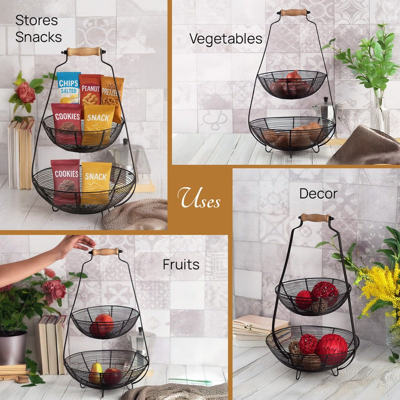 Layered Wire Basket media 5