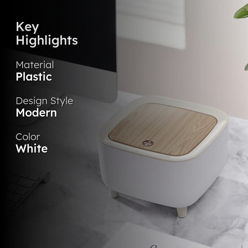 Smart Fit Dustbin - White media 2