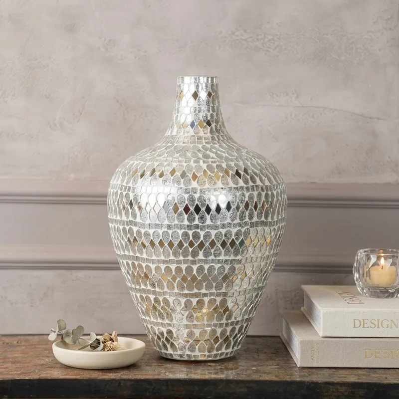 Polaris Mosaic Pitcher Vase media 1
