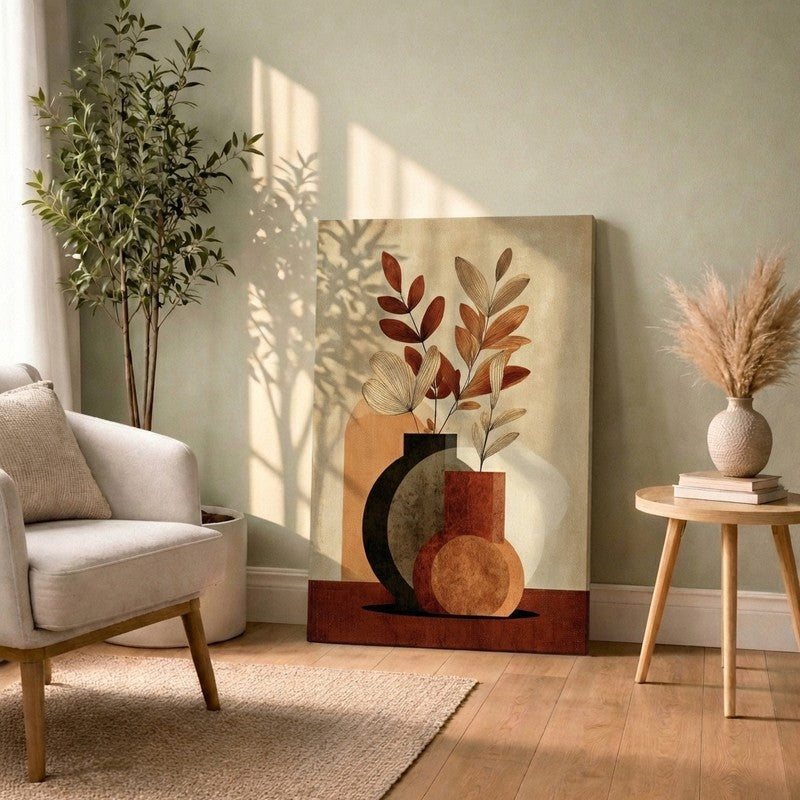 Vectorium Color Abstract Canvas Wall Art