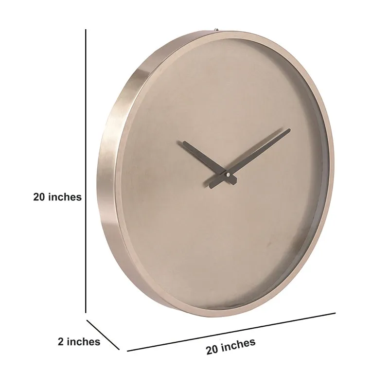 Runa Metallica Wall Clock - Silver media 5