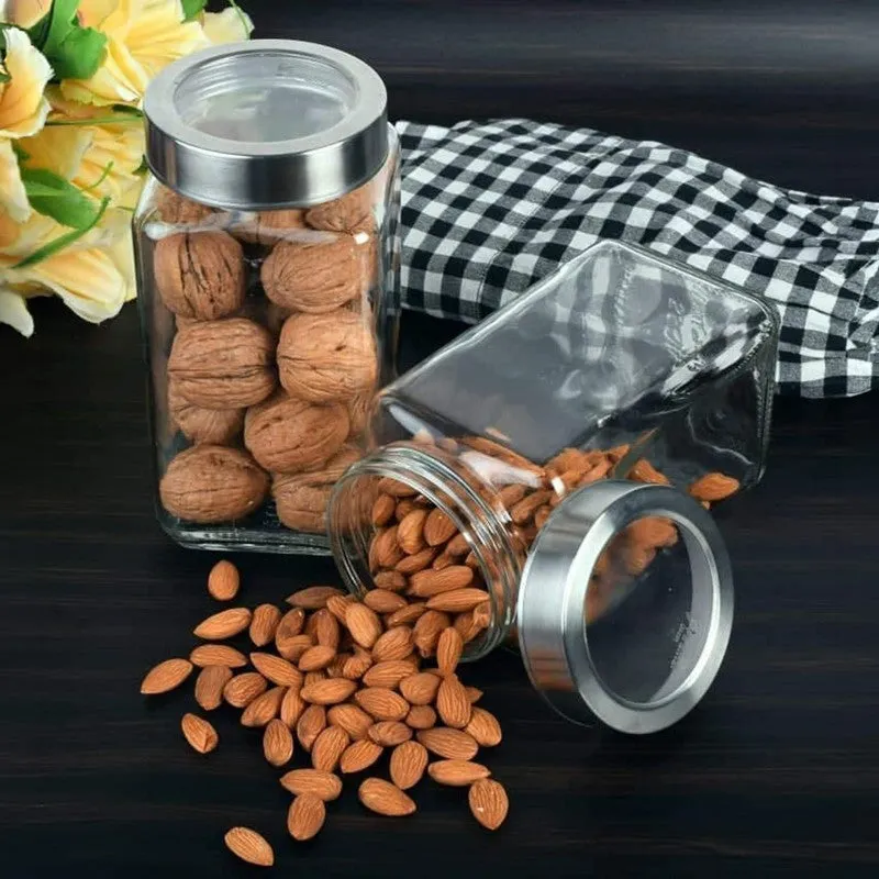 ClearNest Glass Jar (1000 mL Each) - Set Of Six media 4