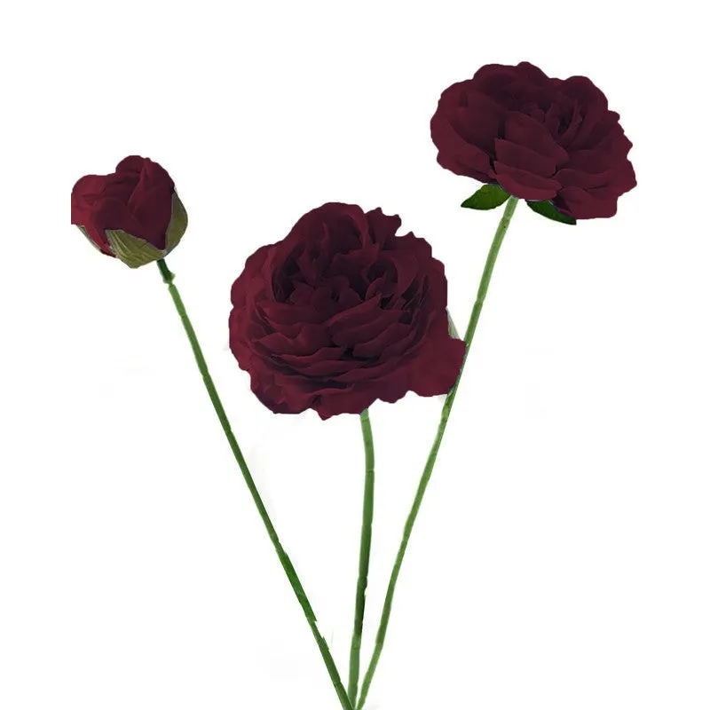 GraceBloom Modern Artificial Flower Dcor - Set Of Three media 3