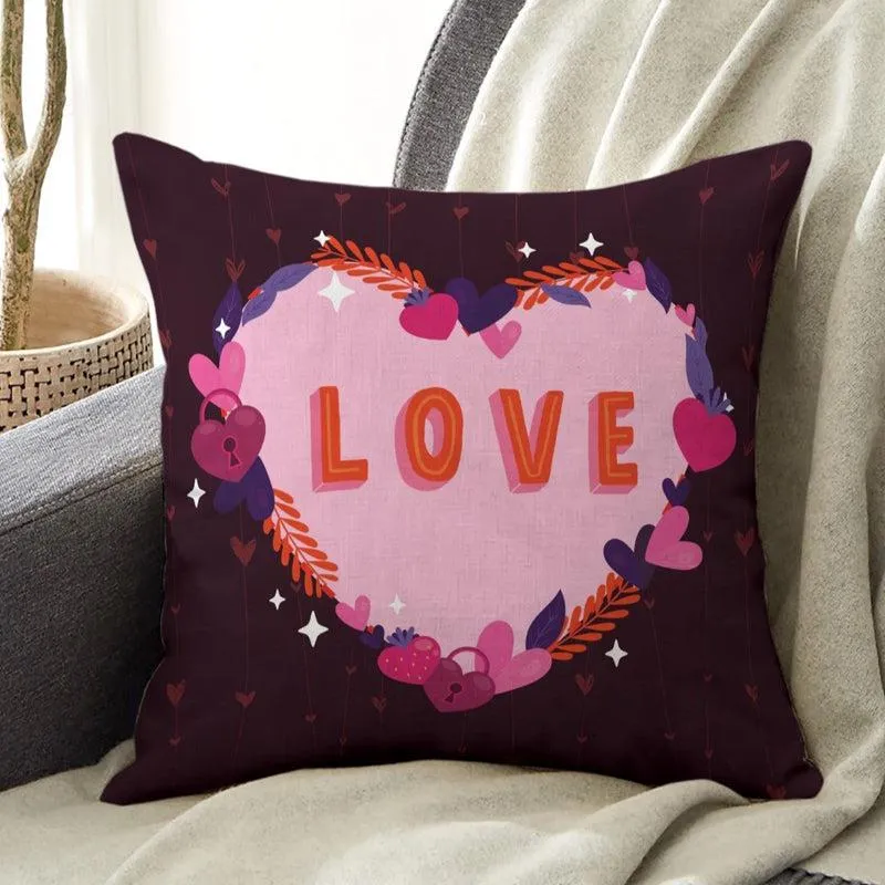 Heart Ballon Cushion Cover & Mug (300 ML) - Two Piece Set media 4