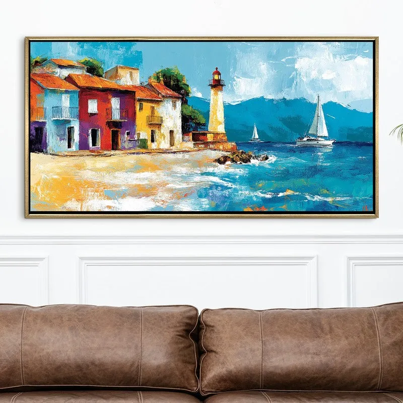 Tidelore Canvas Wall Painting With Frame media 4