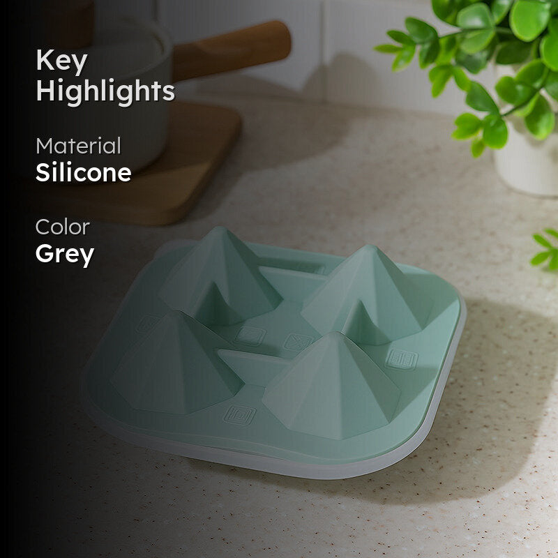 Diamond Cut Silicone Ice Cube Mould media 2
