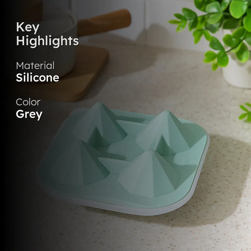 Diamond Cut Silicone Ice Cube Mould media 2