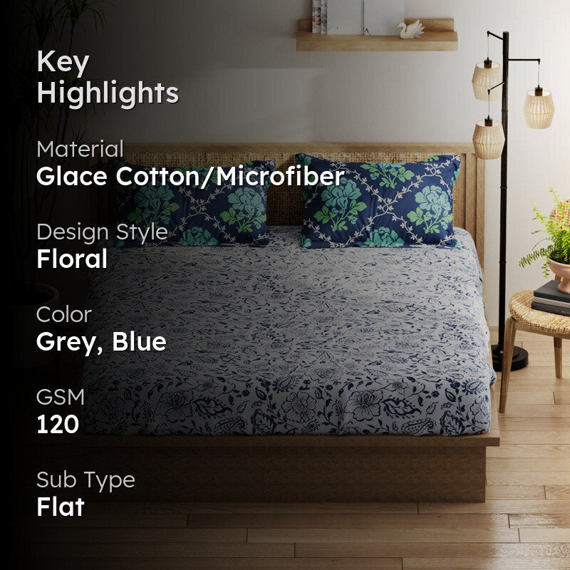 Lunetra Neo Microfiber Microfiber Bedsheet - 120 GSM media 2