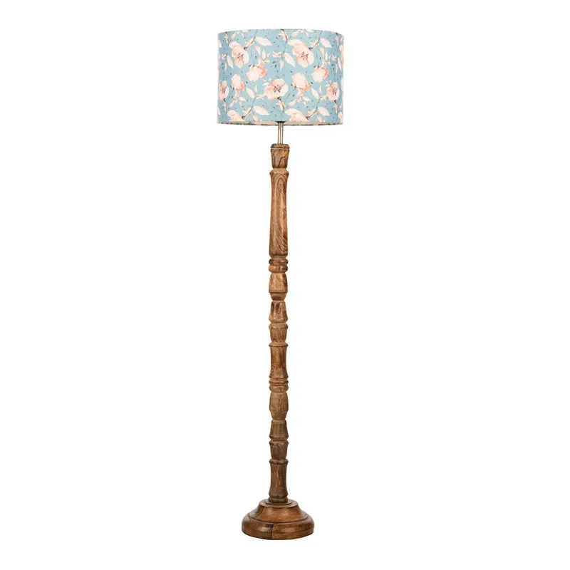 Etcho Bleu Flora Floor Lamp media 4