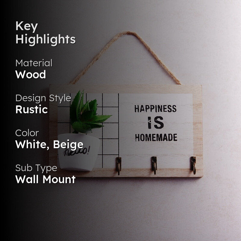 House of Order Wood Key Holder media 2