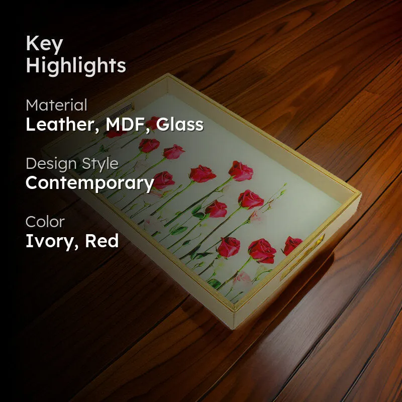 Rosavia II Serving Tray - Rectangle media 2